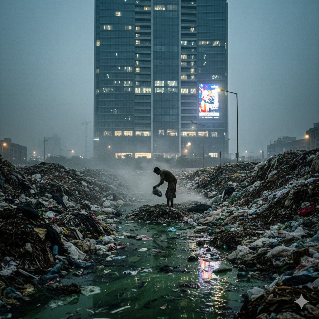 Urbanisasi Cepat: Tantangan Pengelolaan Limbah dan Infrastruktur Air di Mega Kota India.